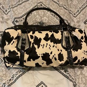 Women’s cow print purse
